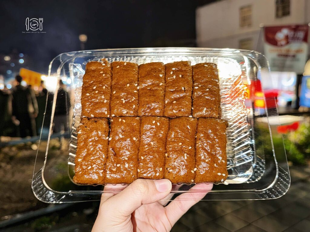 林口夜市黑糖糕