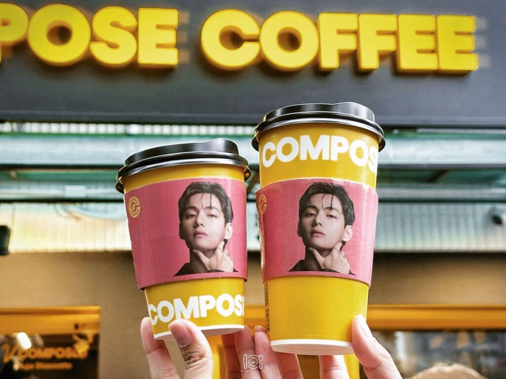 台北｜捷運南京復興站咖啡推薦！compose coffee 來台灣，代言人是bts v