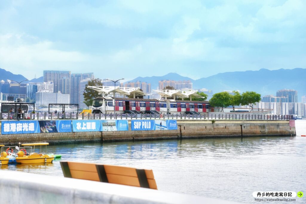 香港｜維多利亞港小電視&灣仔海濱站，一出站就是海的絕美景觀不能錯過
