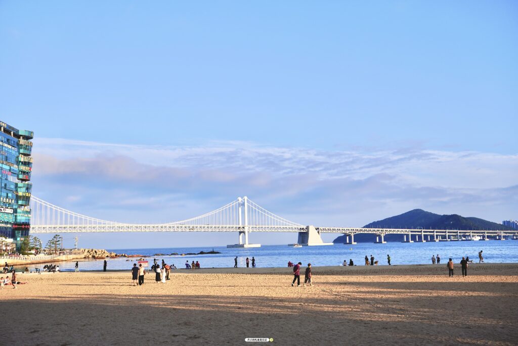 韓國釜山海景住宿開箱:廣安里沙灘
